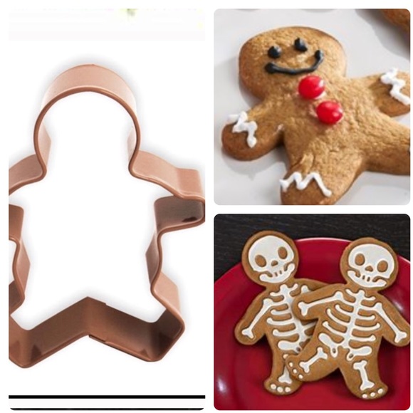 XL Copper Gingerman Cookie Cutter